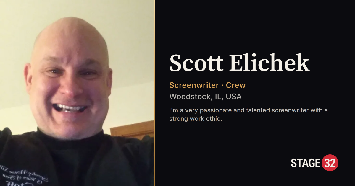 Scott Elichek on Stage 32
