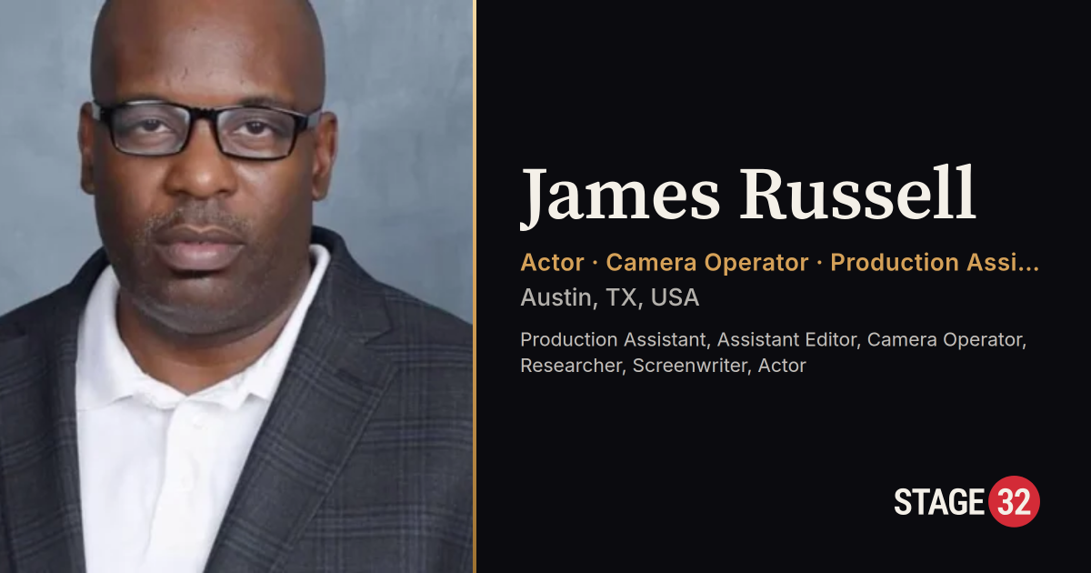 James Russell on Stage 32