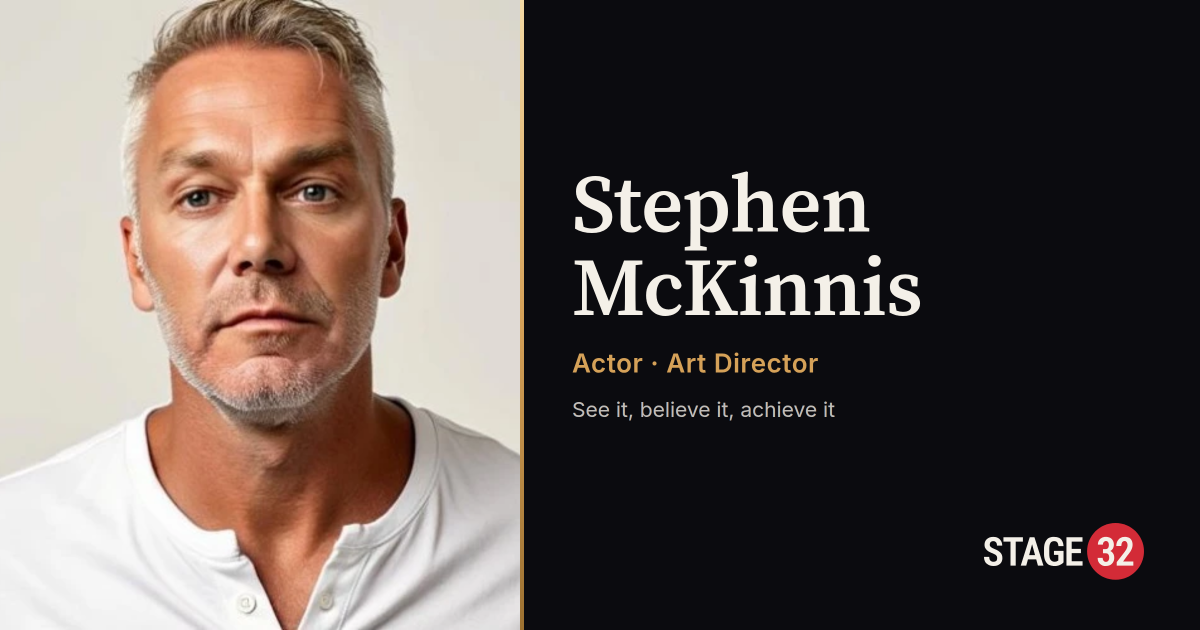 Stephen McKinnis on Stage 32