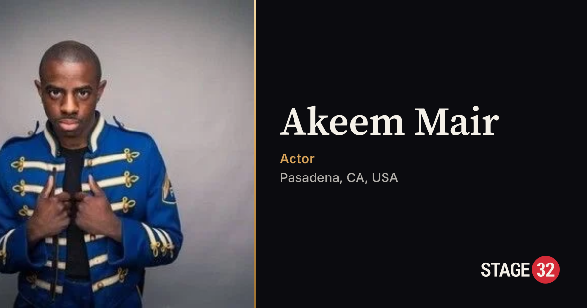Akeem Mair on Stage 32