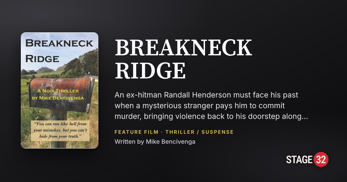 BREAKNECK RIDGE on Stage 32